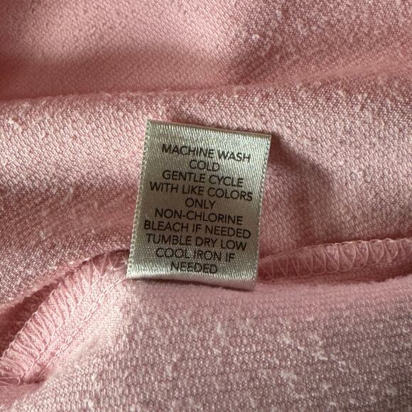 CJ Banks 2X-Large (20/22W) Corduroy Vest Jacket Button-Up Pockets Collared Pink - Picture 10 of 10